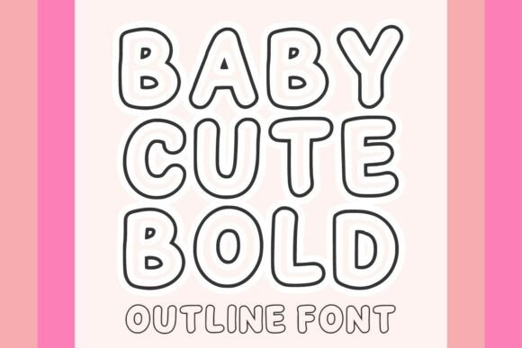 Baby Cute Bold: The Perfect Display Font for Handmade Products