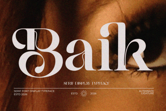 Baik: The Premium Serif Font That Elevates Small Business Branding