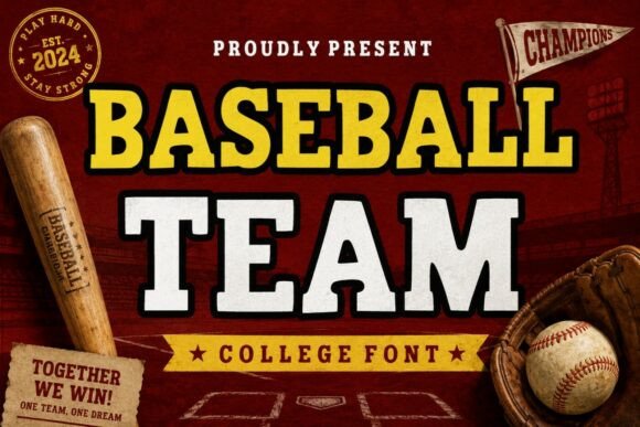 Baseball Team: The Varsity Font That Powers Real Campaigns