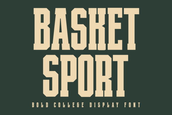 Basket Sport: The Bold Typeface for High-Impact Campaigns