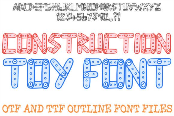 Building Better Reads with the Construction Toy Typeface