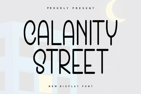 Calanity Street: A Handwritten Display Font for Editorial Design