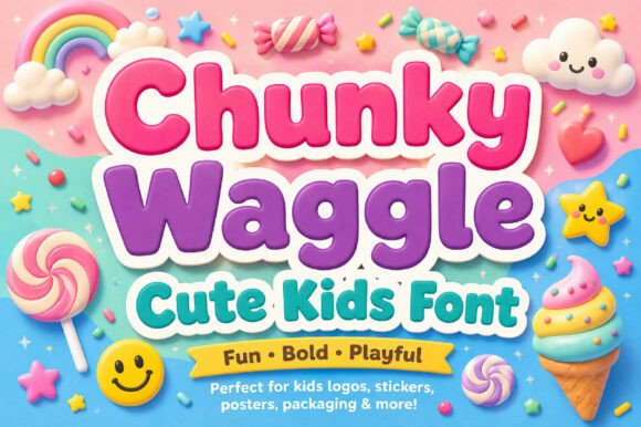 Chunky Waggle: The Playful Typeface That Transformed My Brand Identity