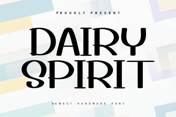 Dairy Spirit: The Perfect Handwritten Typeface for Your Brand