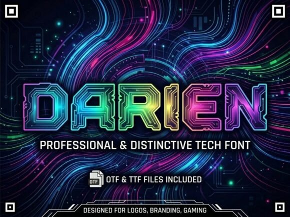 Darien: The Display Typeface for Future-Ready Web Design