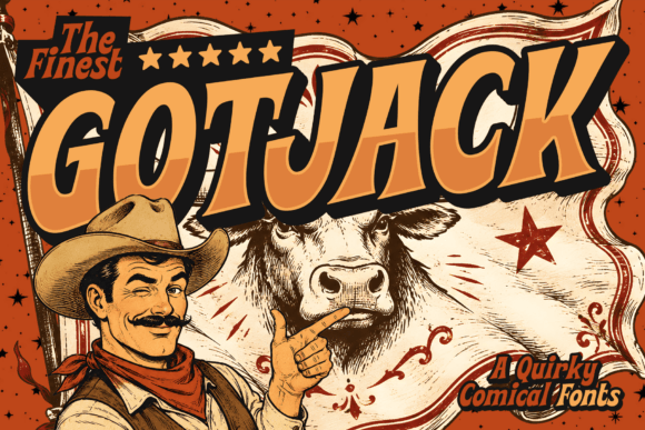 Gotjack: The Quirky Display Typeface That Elevates Small Business Branding