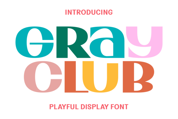 Gray Club: The Display Typeface That Elevates Editorial Design