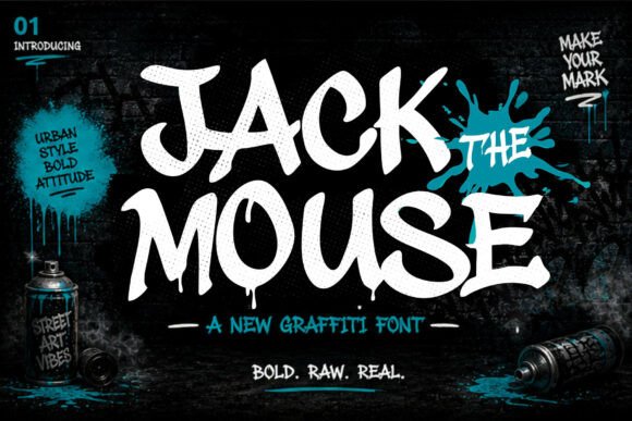 Jack the Mouse: The Urban Display Typeface for Bold Campaigns