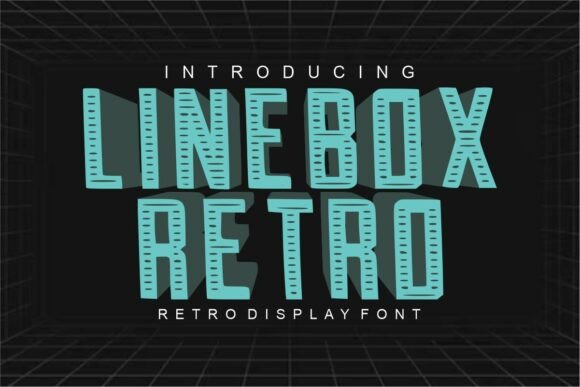 Linebox Retro: The Bold Typeface for Modern Editorial Design
