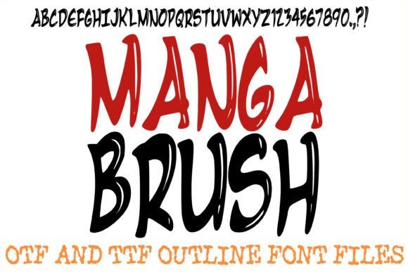 Manga Brush: The Dynamic Typeface That Powers Bold Campaigns