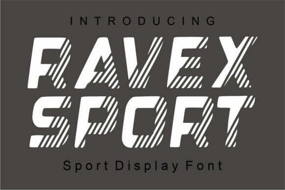 Ravex Sport: The Dynamic Typeface for Bold Web Experiences