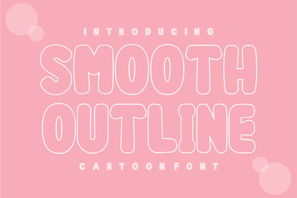 Smooth Outline: The Modern Typeface for Authentic Branding