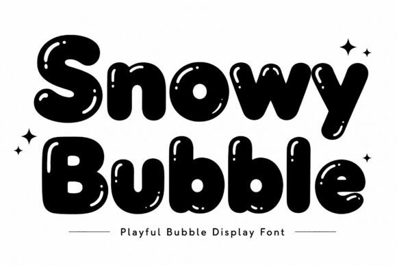 Snowy Bubble: The Display Font That Warms Your Winter Campaigns