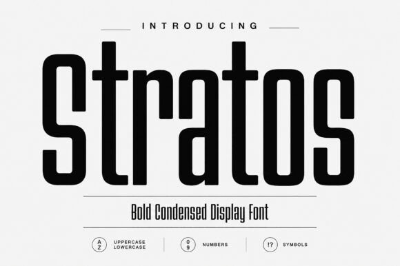 Stratos: The Bold Font That Transformed My Small Business Brand